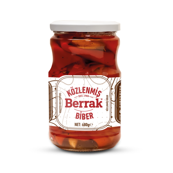 Közlenmiş Kırmızı Biber 720 ml