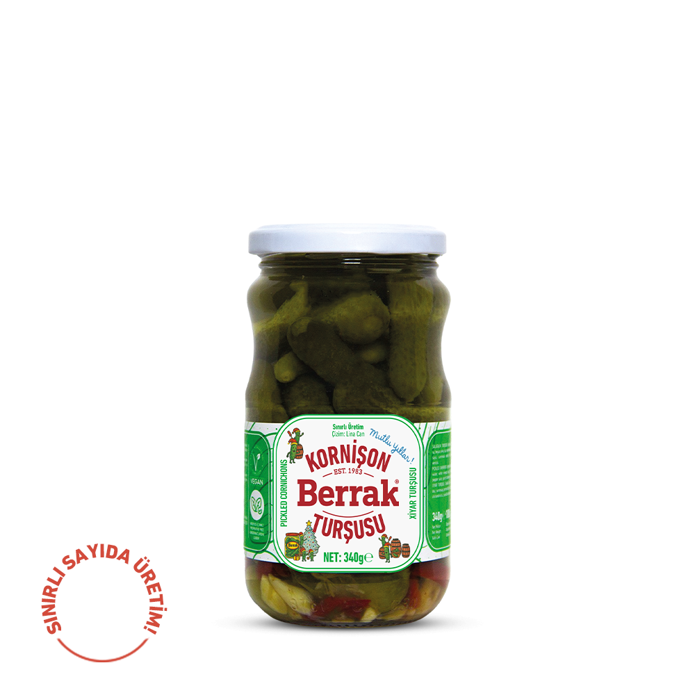 Salatalık Turşusu Yılbaşı Özel 370 ml 1